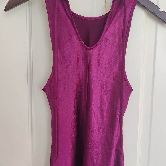 NWT House of Harlow 1960 satin purple/plum dress - Picture 3 of 4